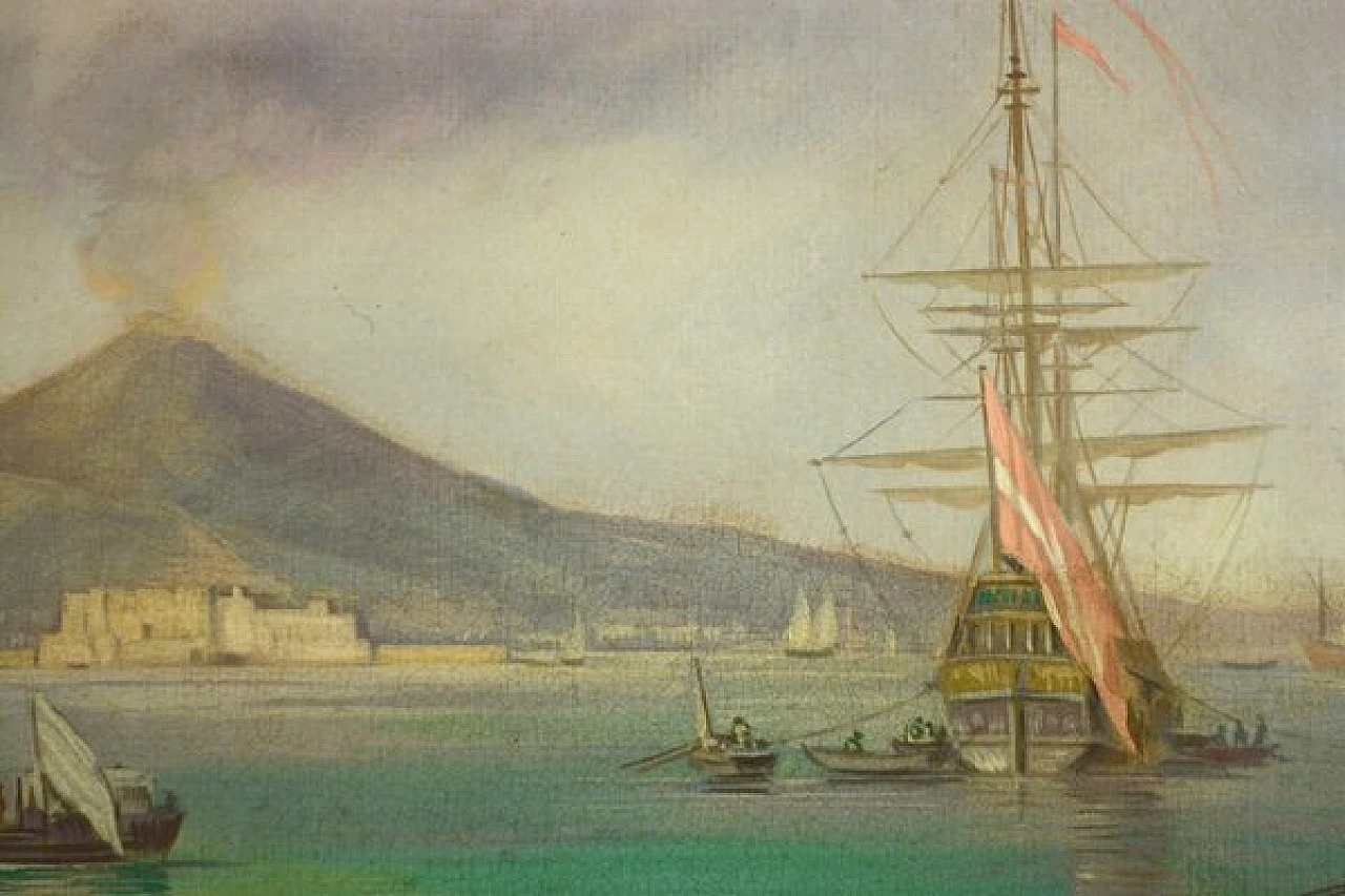 Veduta di Napoli con il Vesuvio di Giuseppe Pellegrini, anni 2000 7