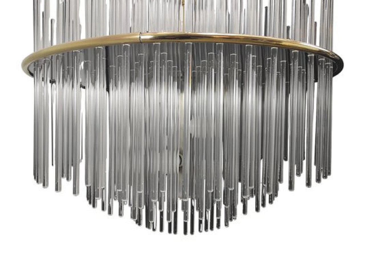 Suspension chandelier by G. Sciolari, 1970s 4