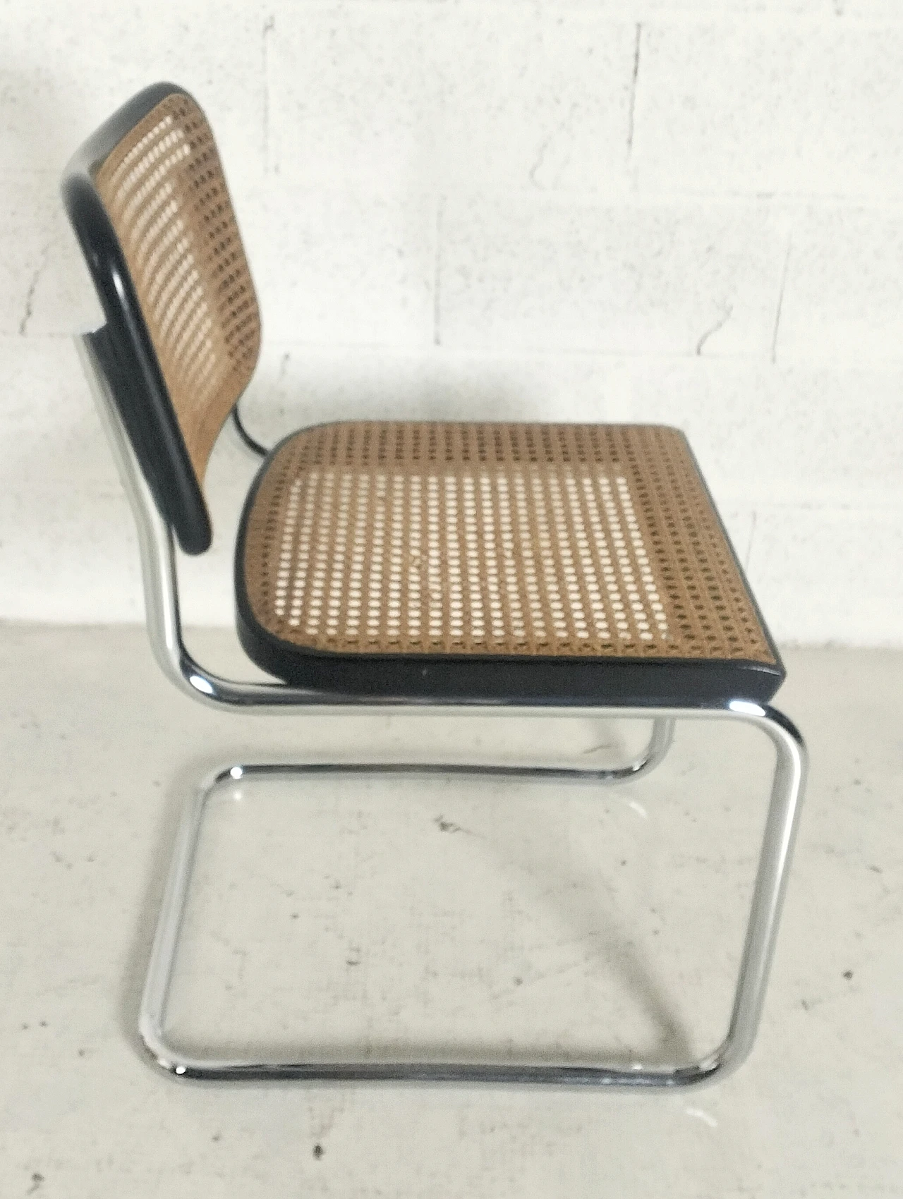 6 Cesca Chairs by Marcel Breuer for Gavina in Vienna straw, 1960s 8