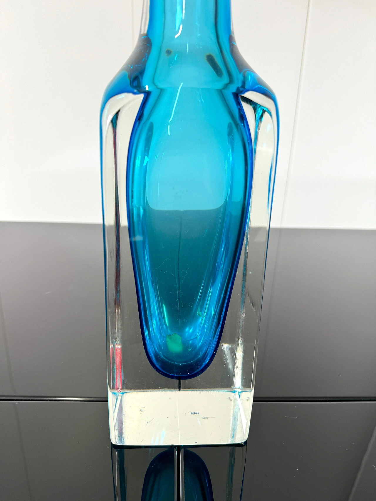 Large glass bottle by Seguso, 1960s 7