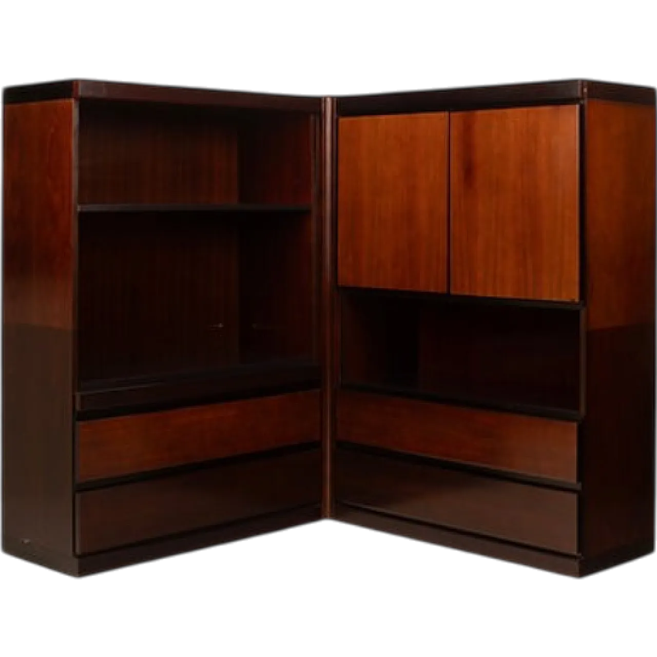 Pair of ‘S11’ cabinets and bar by Angelo Mangiarotti, 1960s 16