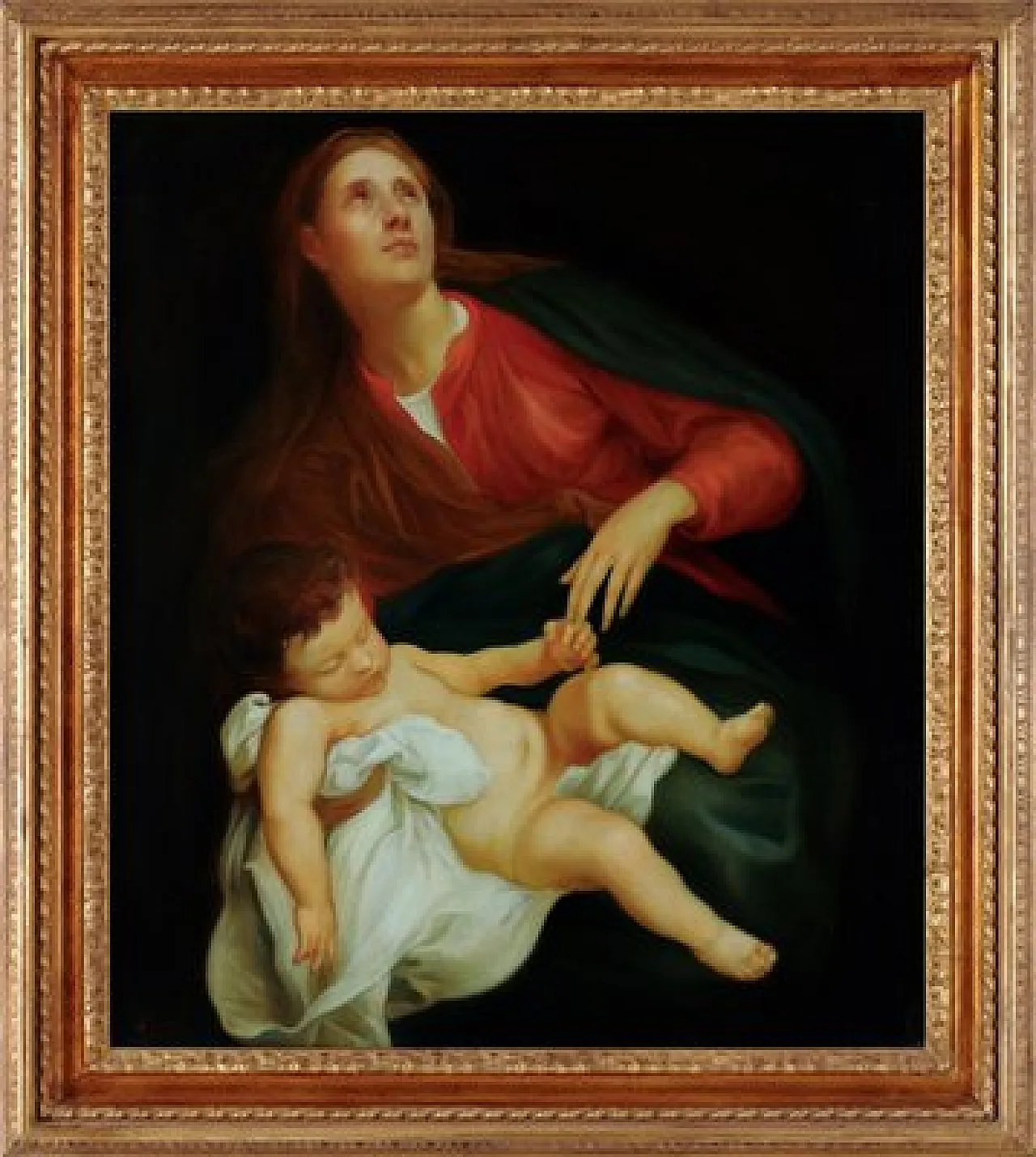 Maternity by Angelo Granati, oil on canvas, 2000s 1