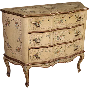 Venetian Barocchetto style painted dresser, 20th century