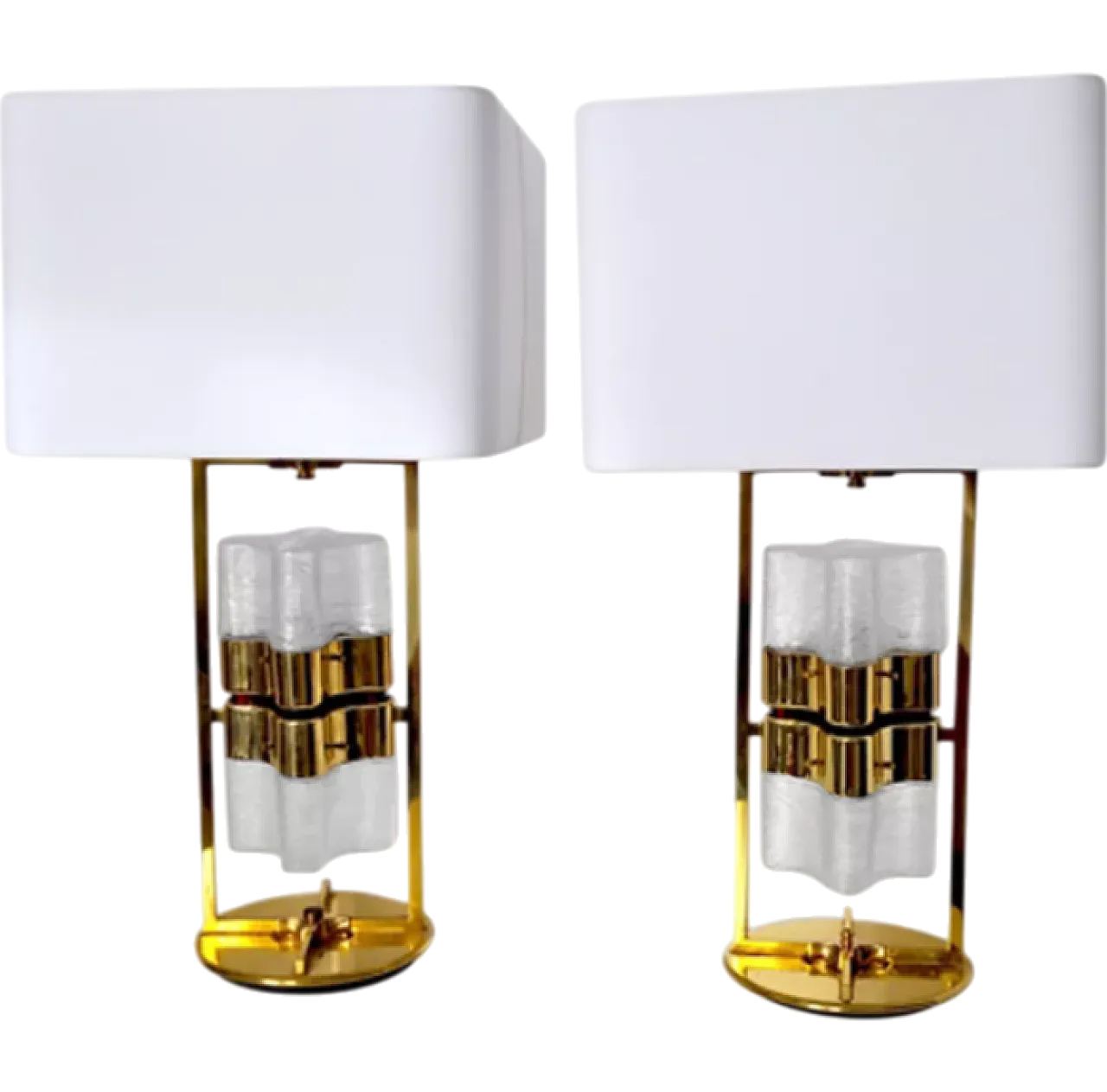 Pair of lamps by Maison Sciolari, 1970s 6