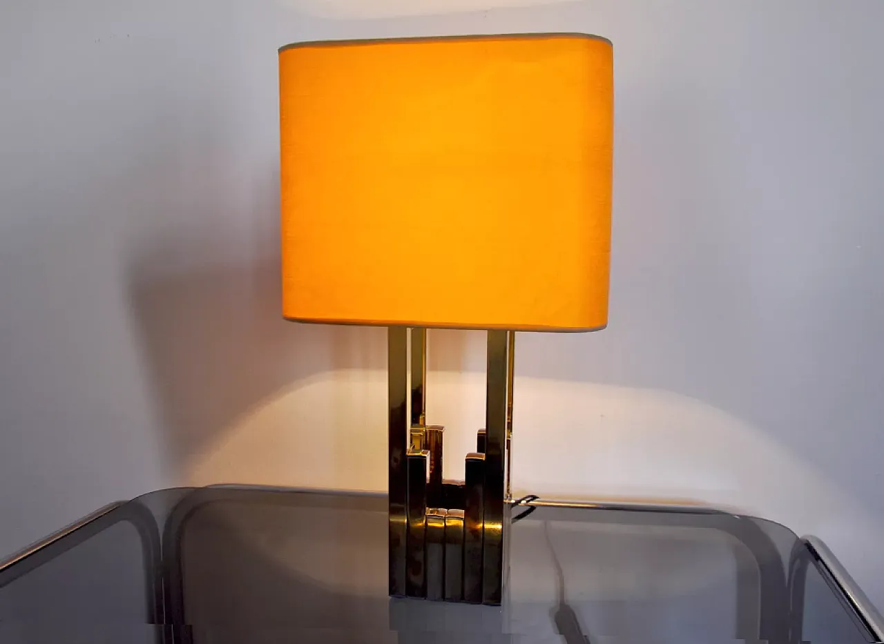 Regency table lamp by Bd Lumica, 1970s 4