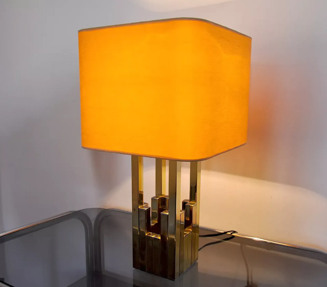 Regency table lamp by Bd Lumica, 1970s 6