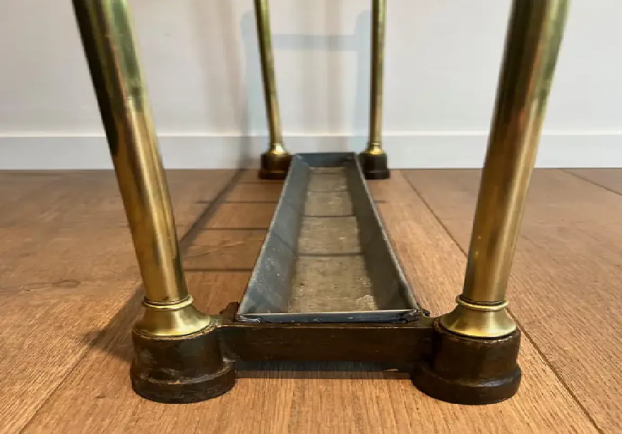 Brass and cast iron umbrella stand, early 20th century 14