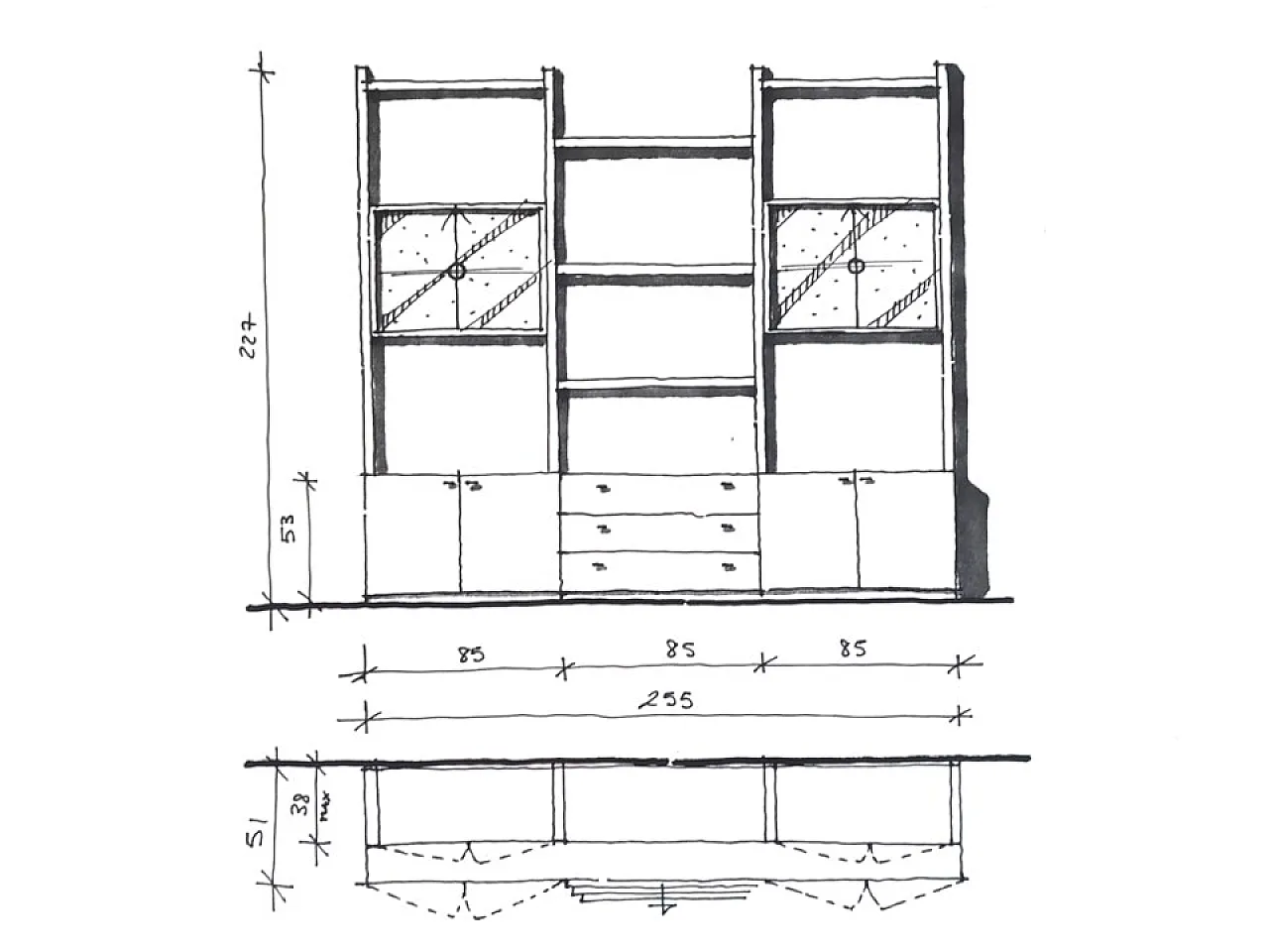 Gianluigi Gorgoni burl bookcase for Fratelli Turri, Italy, 1970s 10