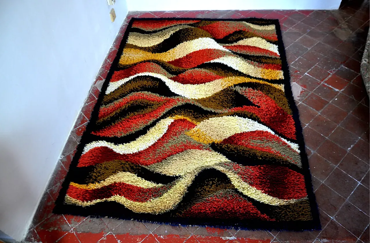 Desso rug in wool, 1960s 3