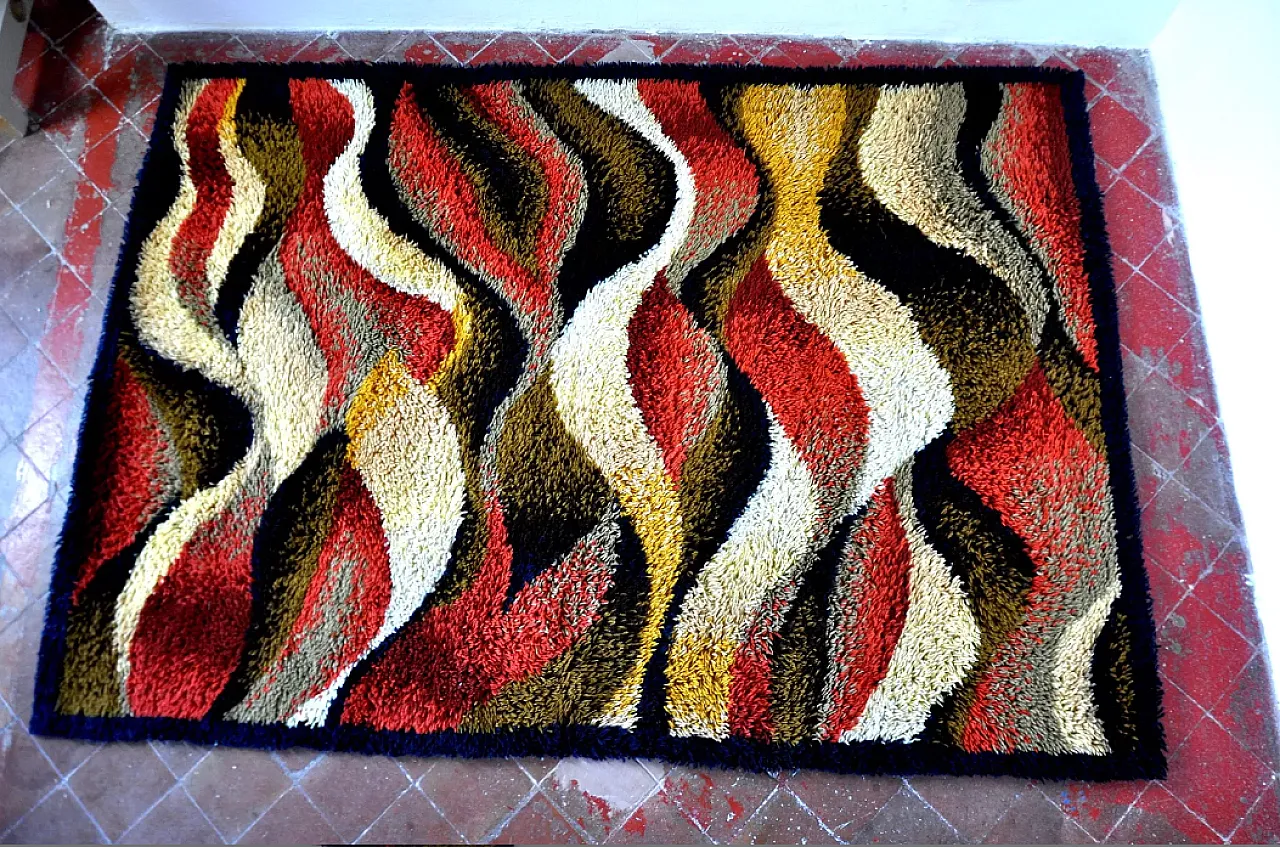 Desso rug in wool, 1960s 5