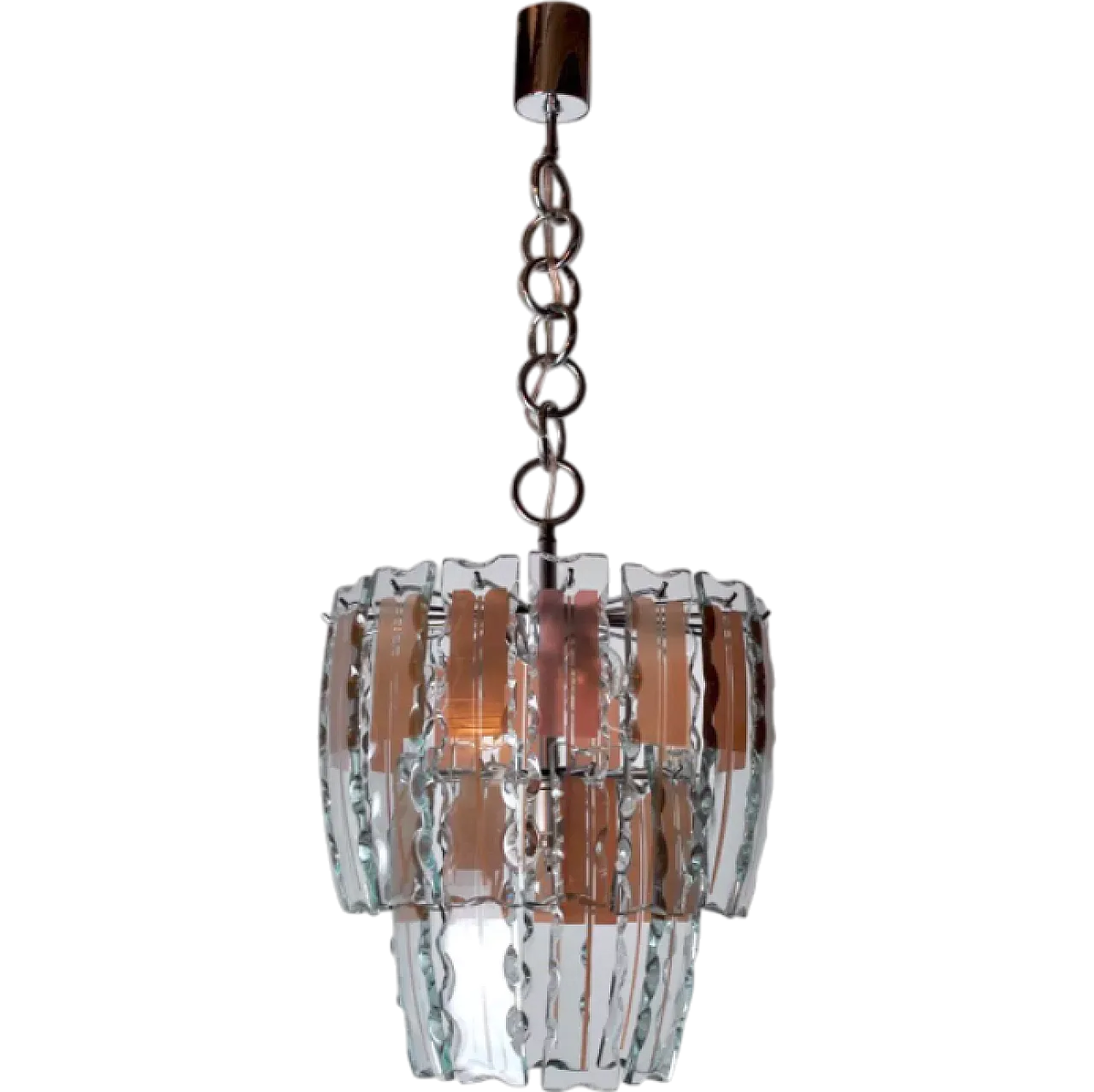 Veca lamp in Murano glass, 1970s 8