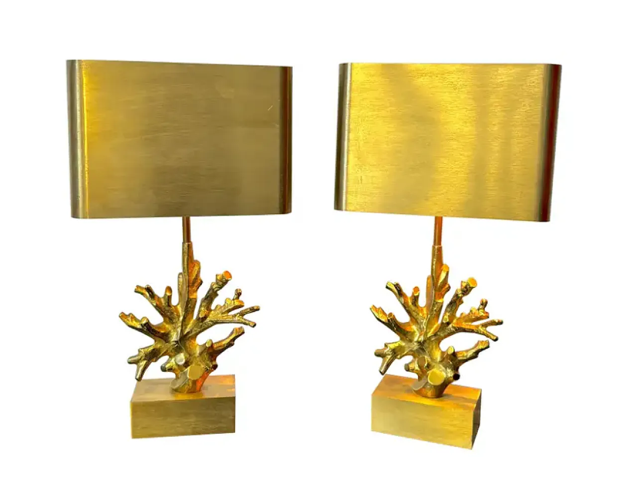 Pair of table lamps by Maison Charles et Fils, 1960s 1