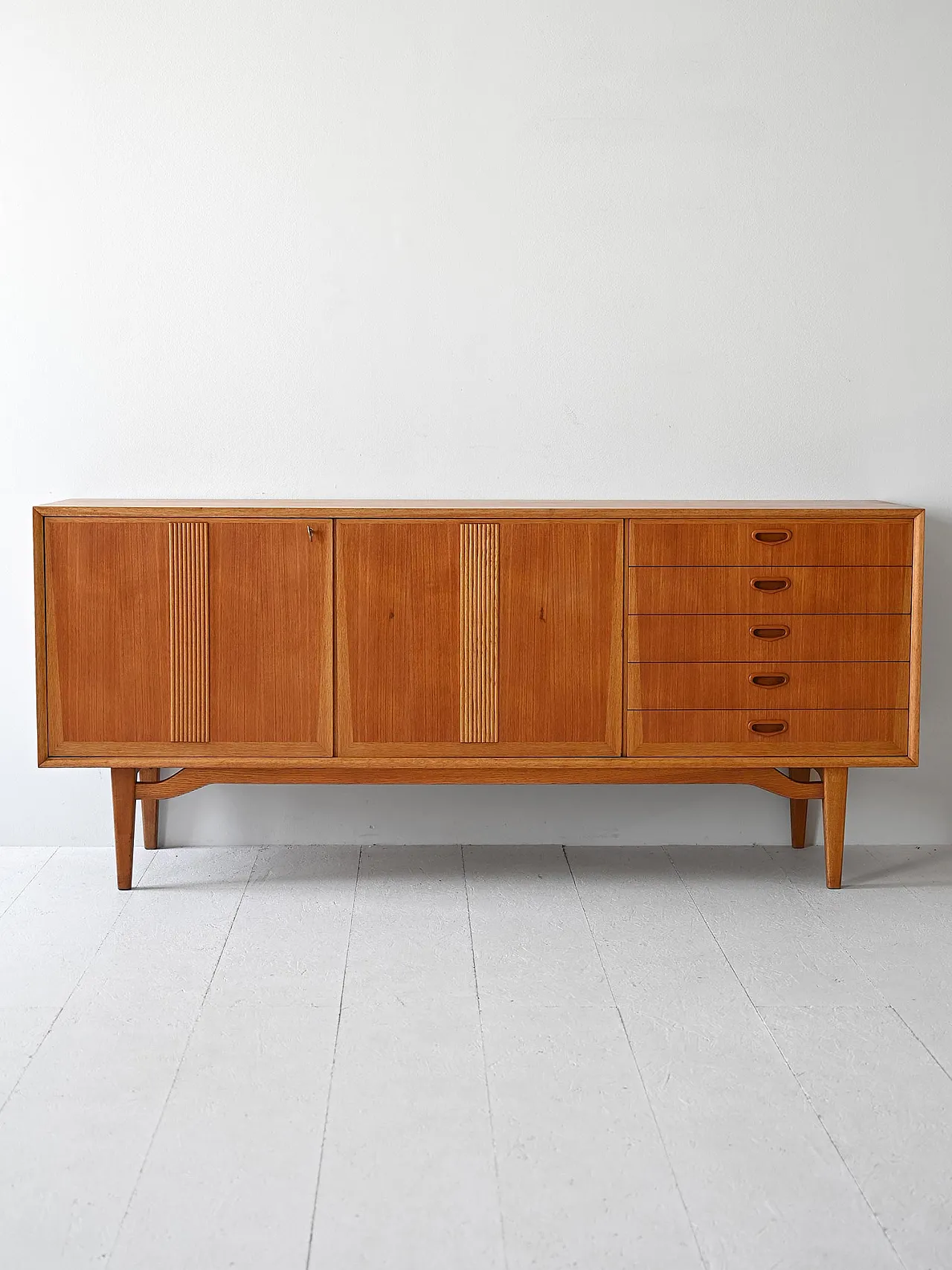 Sideboard svedese in teak e rovere 2