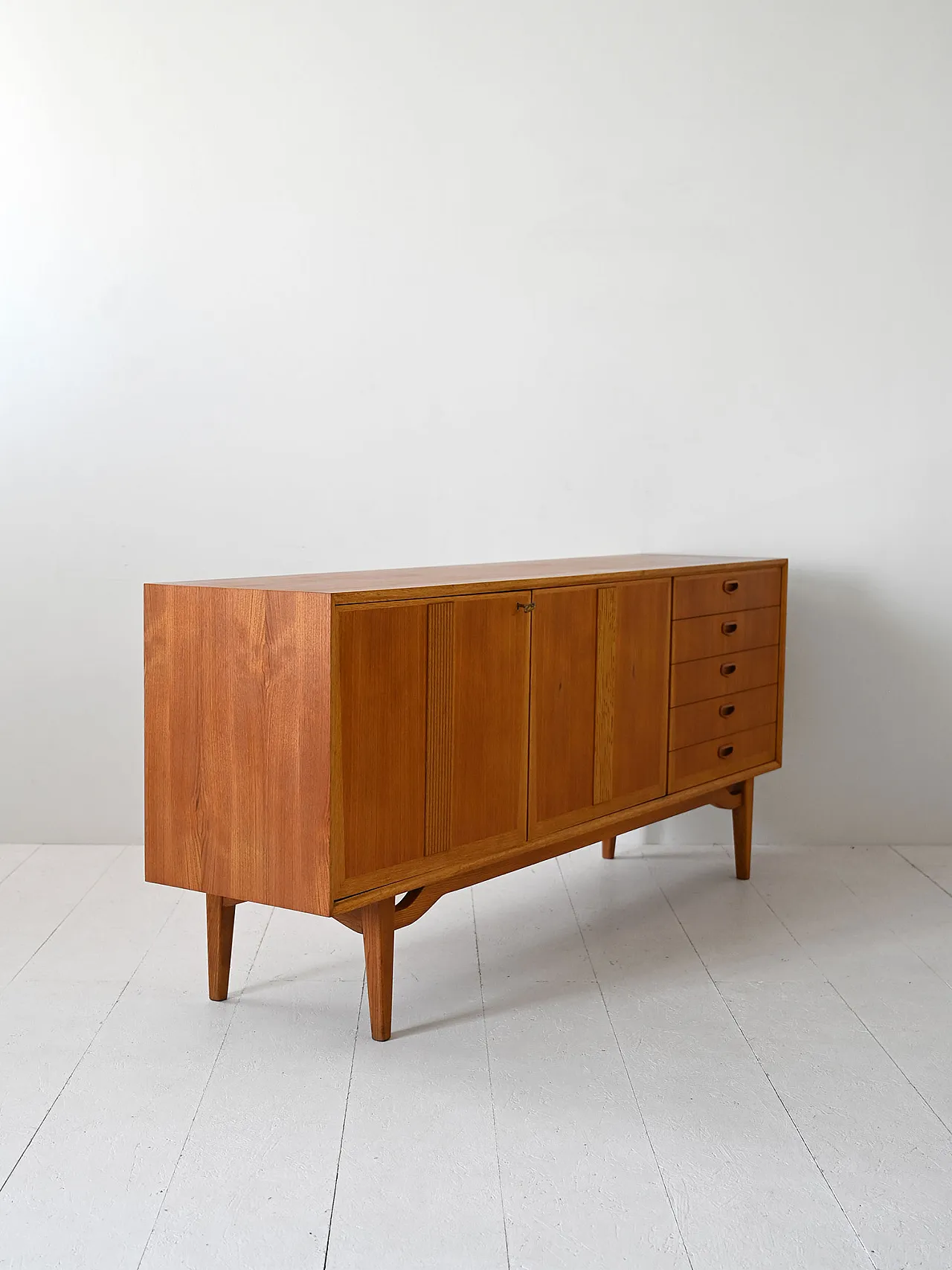 Sideboard svedese in teak e rovere 4