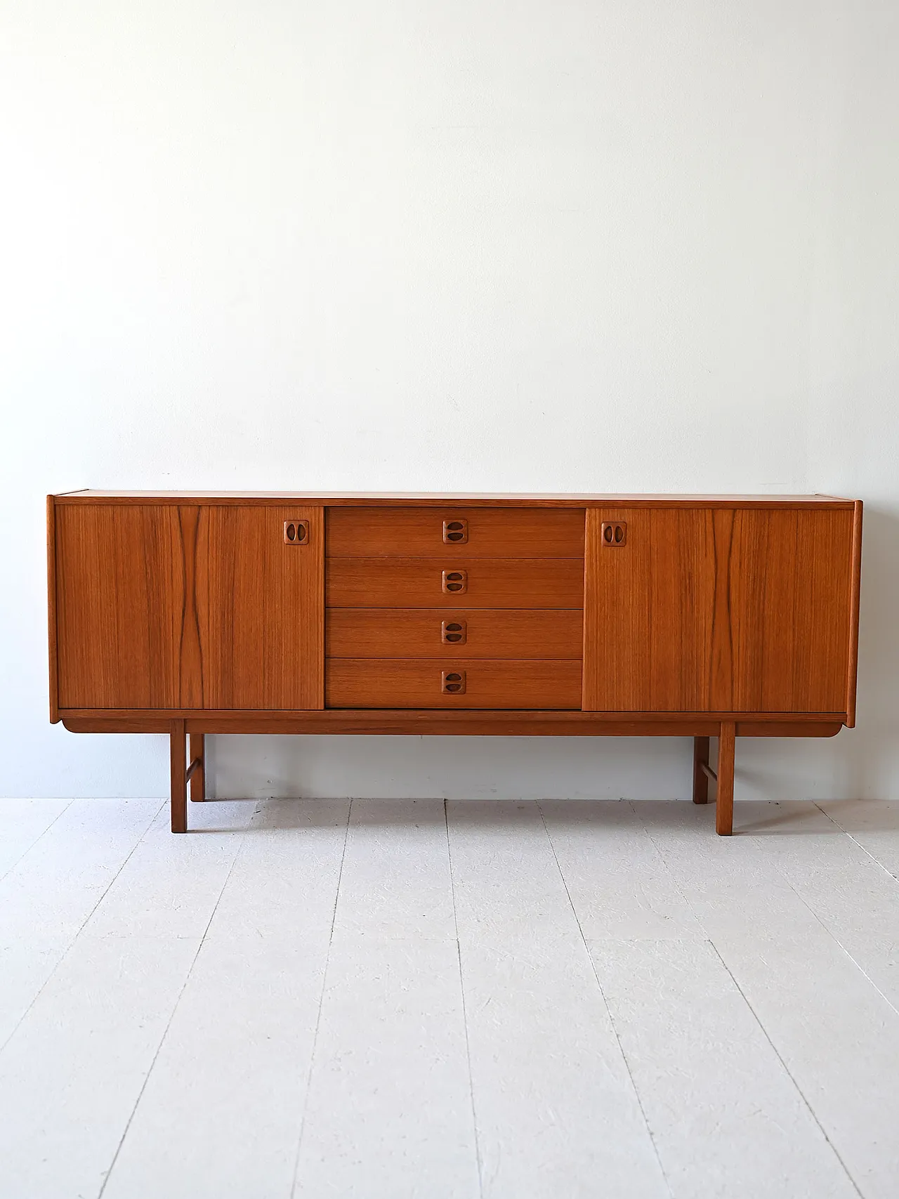 Sideboard svedese in teak anni '60 2