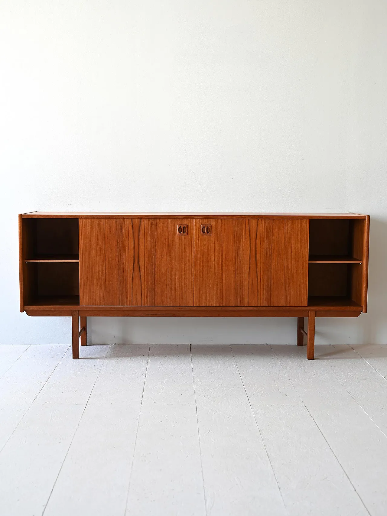 Sideboard svedese in teak anni '60 3