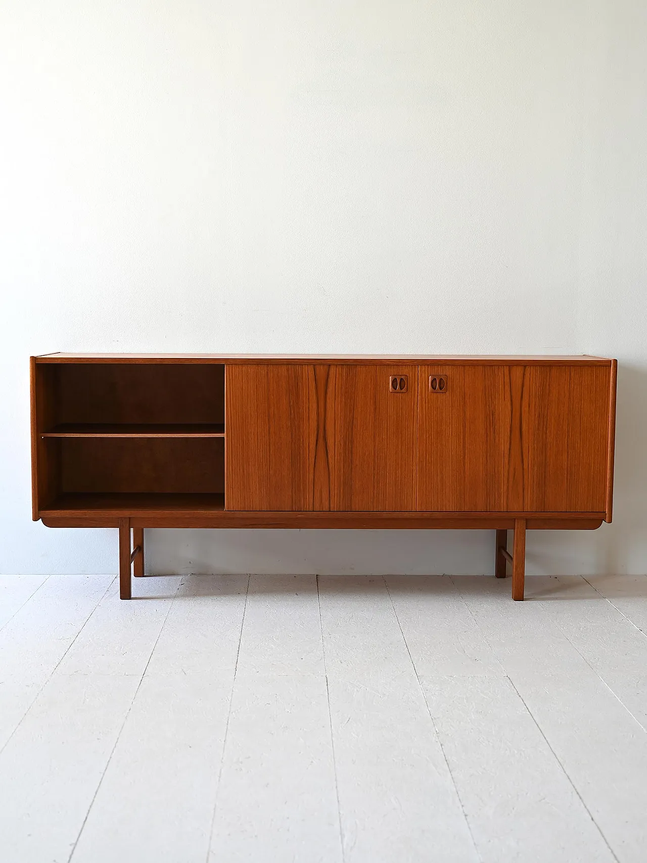 Sideboard svedese in teak anni '60 5