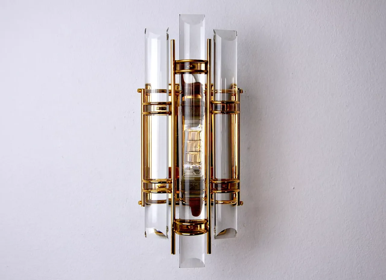 Triedi Murano glass wall lamp, 1970s 2