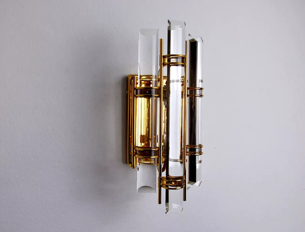 Triedi Murano glass wall lamp, 1970s 3