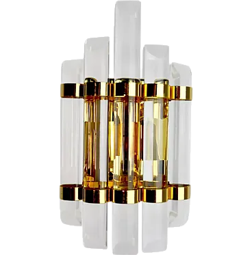 Triedi Murano glass wall sconce, 1970s