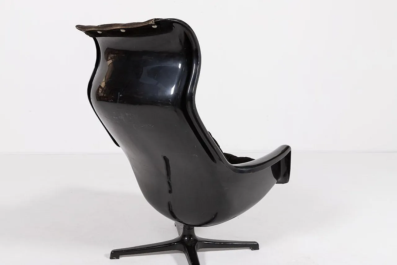 Galaxy lounge chair by Alf Svensson and Yngve Sandström for DUX, 1970s 4