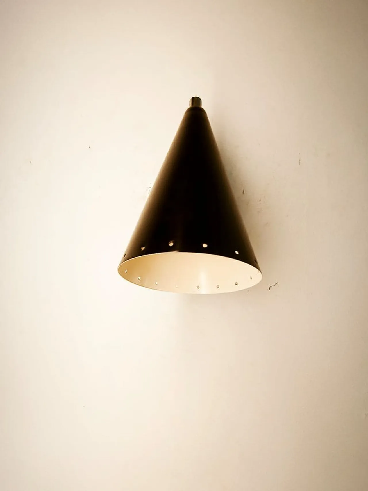 Wall light with adjustable joint and switch on base, 1960s 17