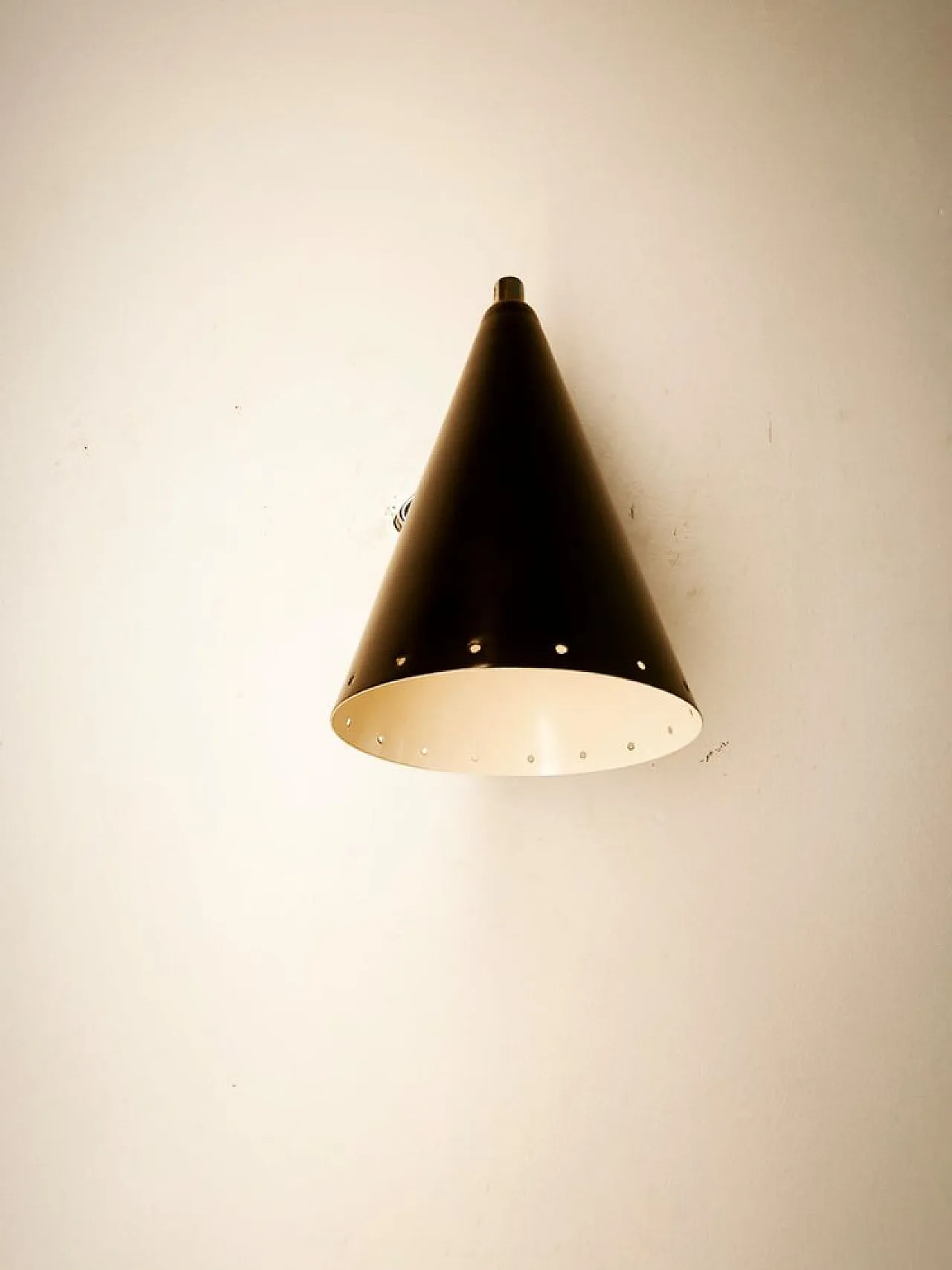 Wall light with adjustable joint and switch on base, 1960s 19