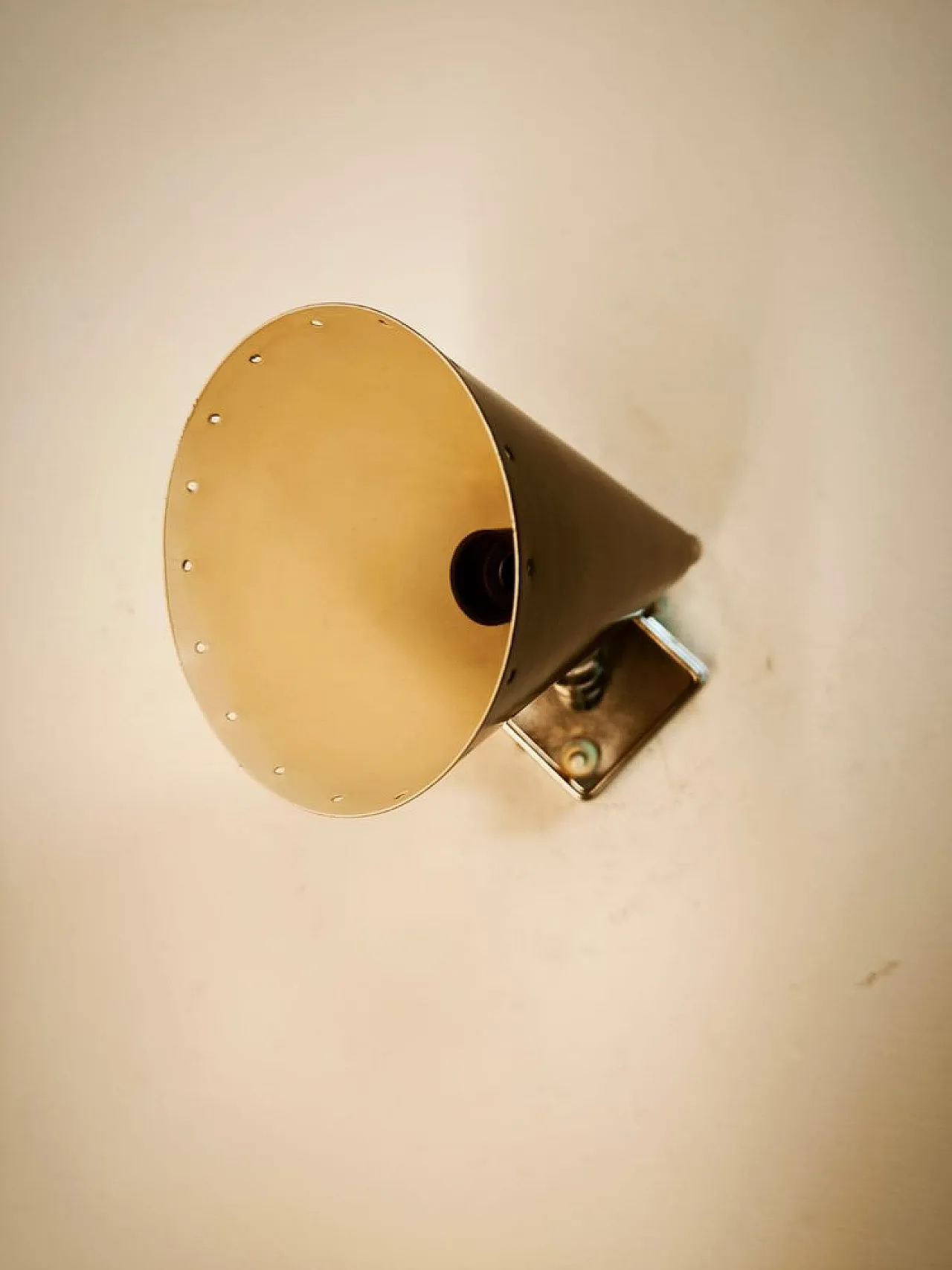 Wall light with adjustable joint and switch on base, 1960s 25