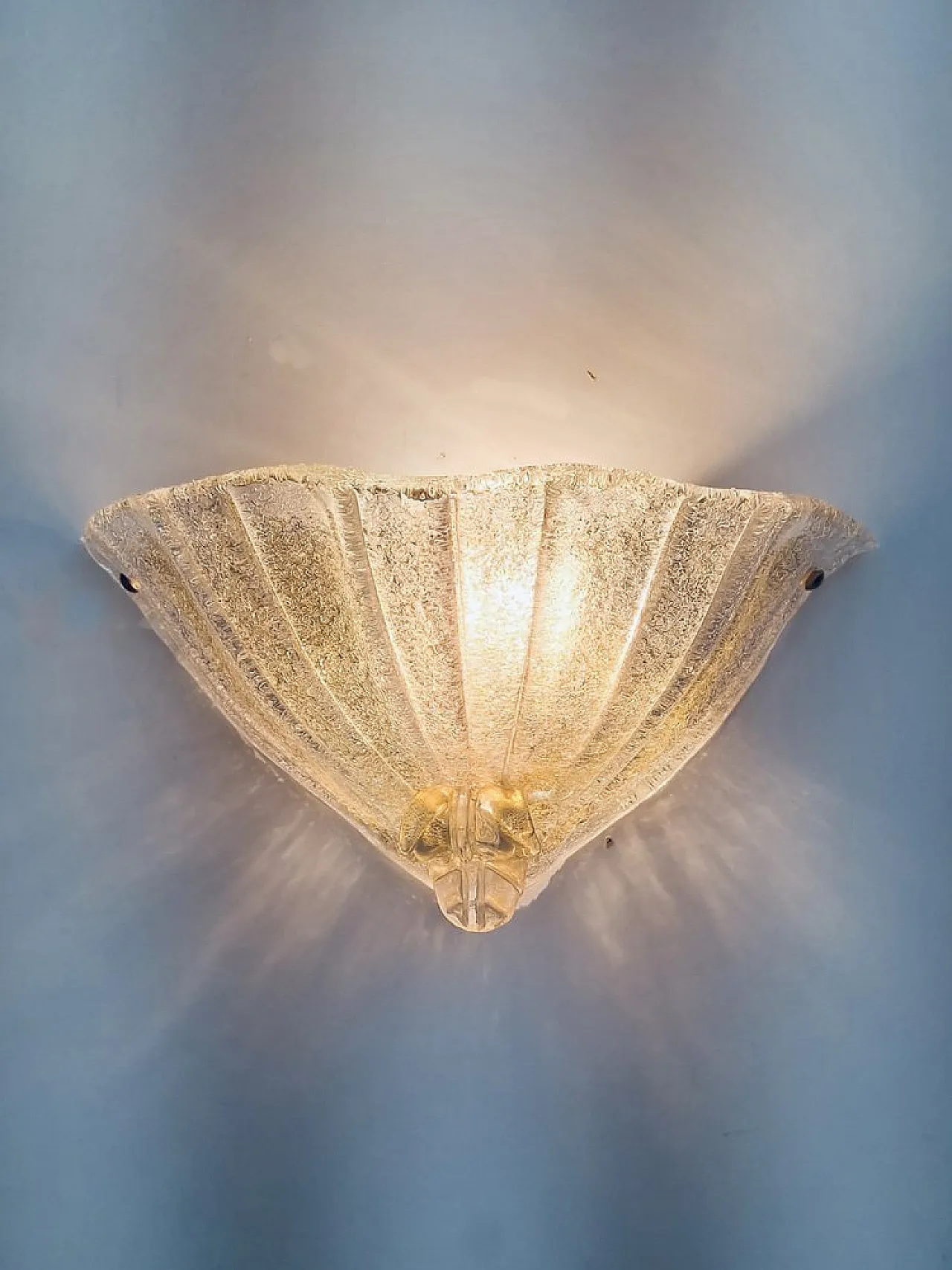 Mid-Century Murano glass wall sconce by Barovier & Toso, 1960s 2