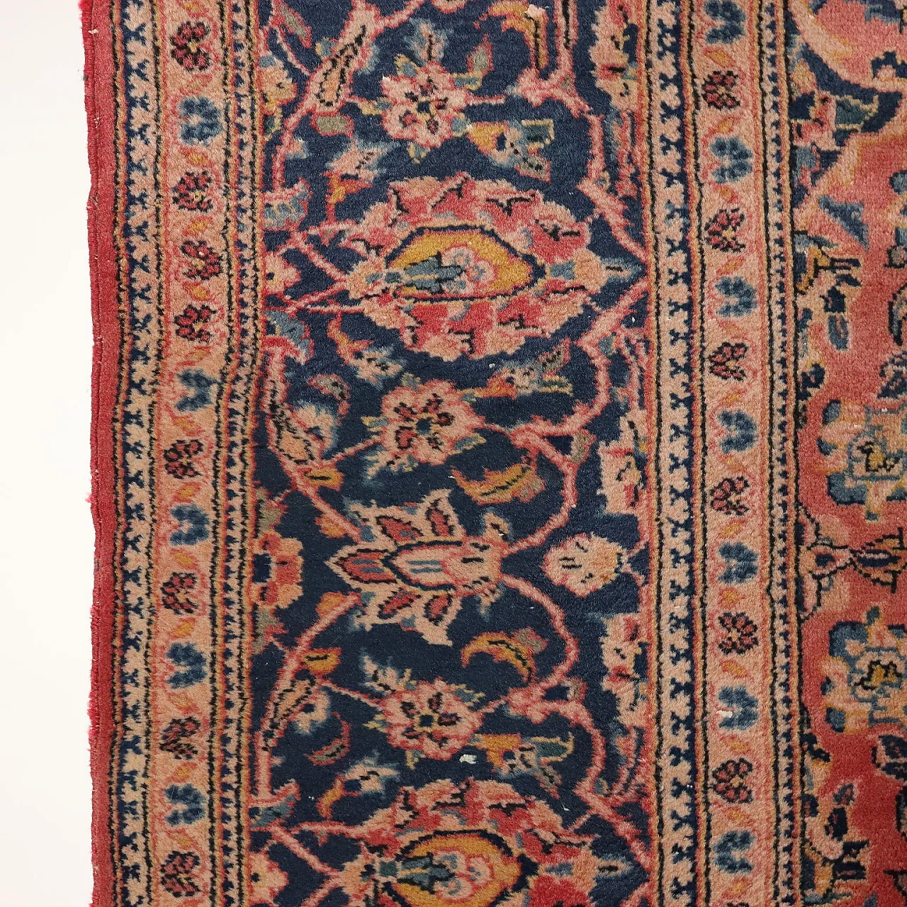 Keshan cotton and wool carpet, late 20th century 6