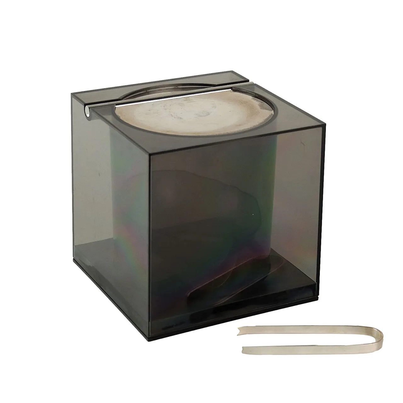 Ice bucket Design Cini & Nils plexiglas, 1980s 1