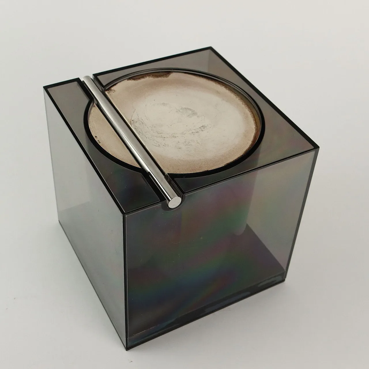 Ice bucket Design Cini & Nils plexiglas, 1980s 5