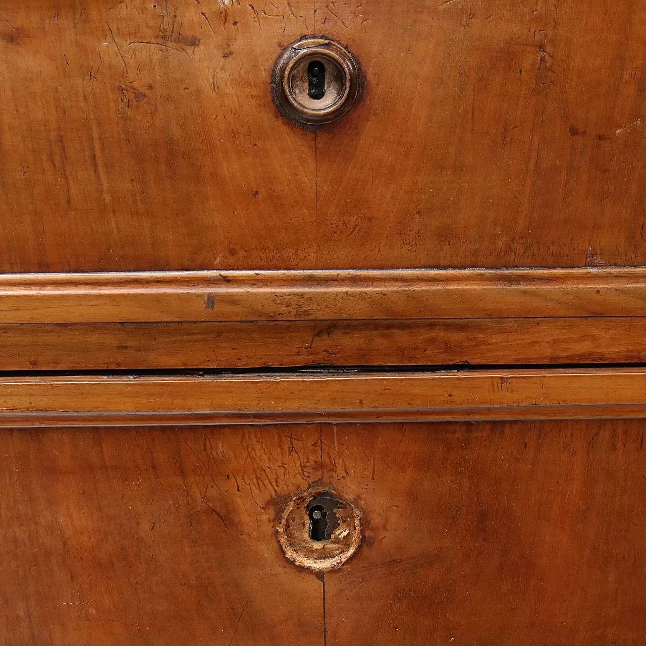 Pair of Louis Philippe wooden chests of drawers, 19th century 7