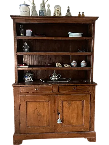 Sideboard with plate rack, 19th century