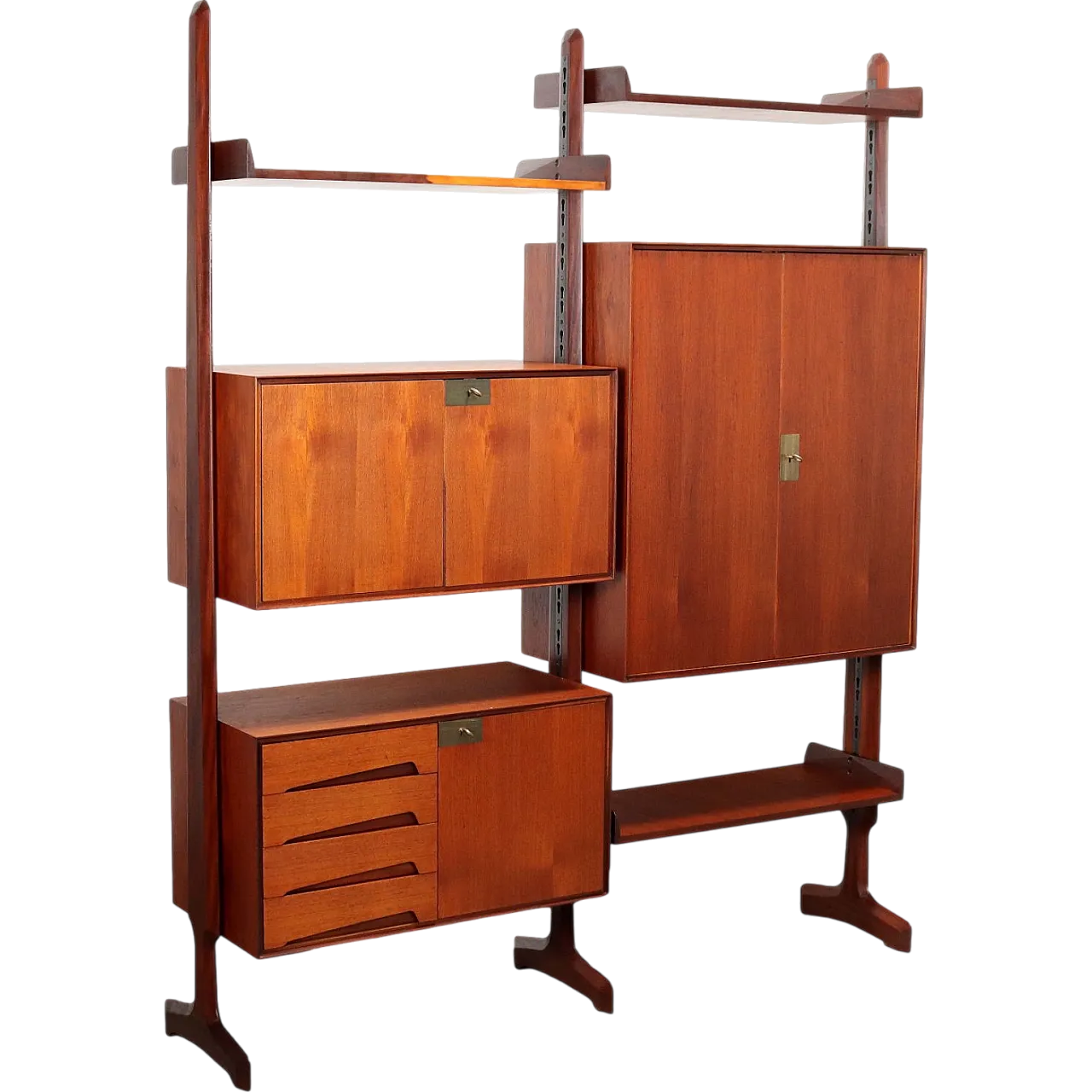 Bookcase by Edmondo Palutari for Dassi, 60s 11