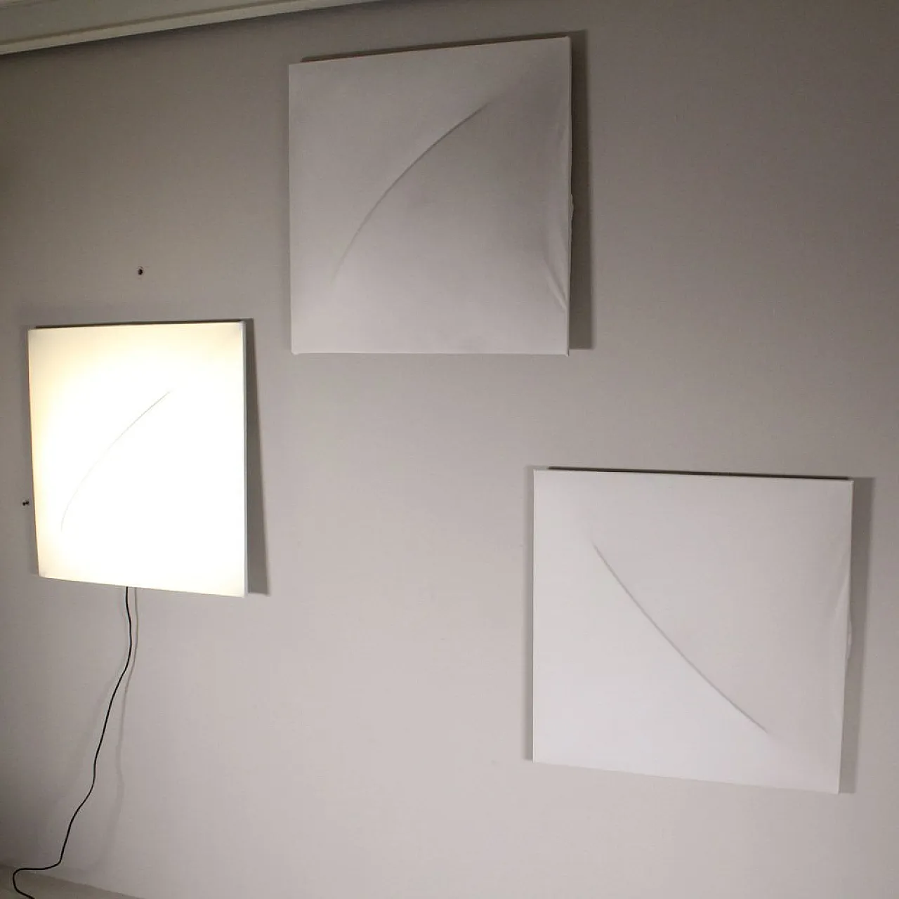 3 Saori wall lamps by Kazuhide Takahama for Sirrah, 1960s 3