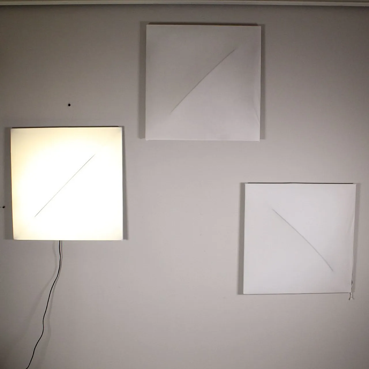 3 Saori wall lamps by Kazuhide Takahama for Sirrah, 1960s 5