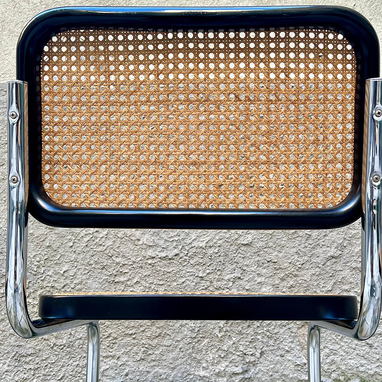 6 Chairs in the style of Marcel Breuer's Cesca model, 1980s 15