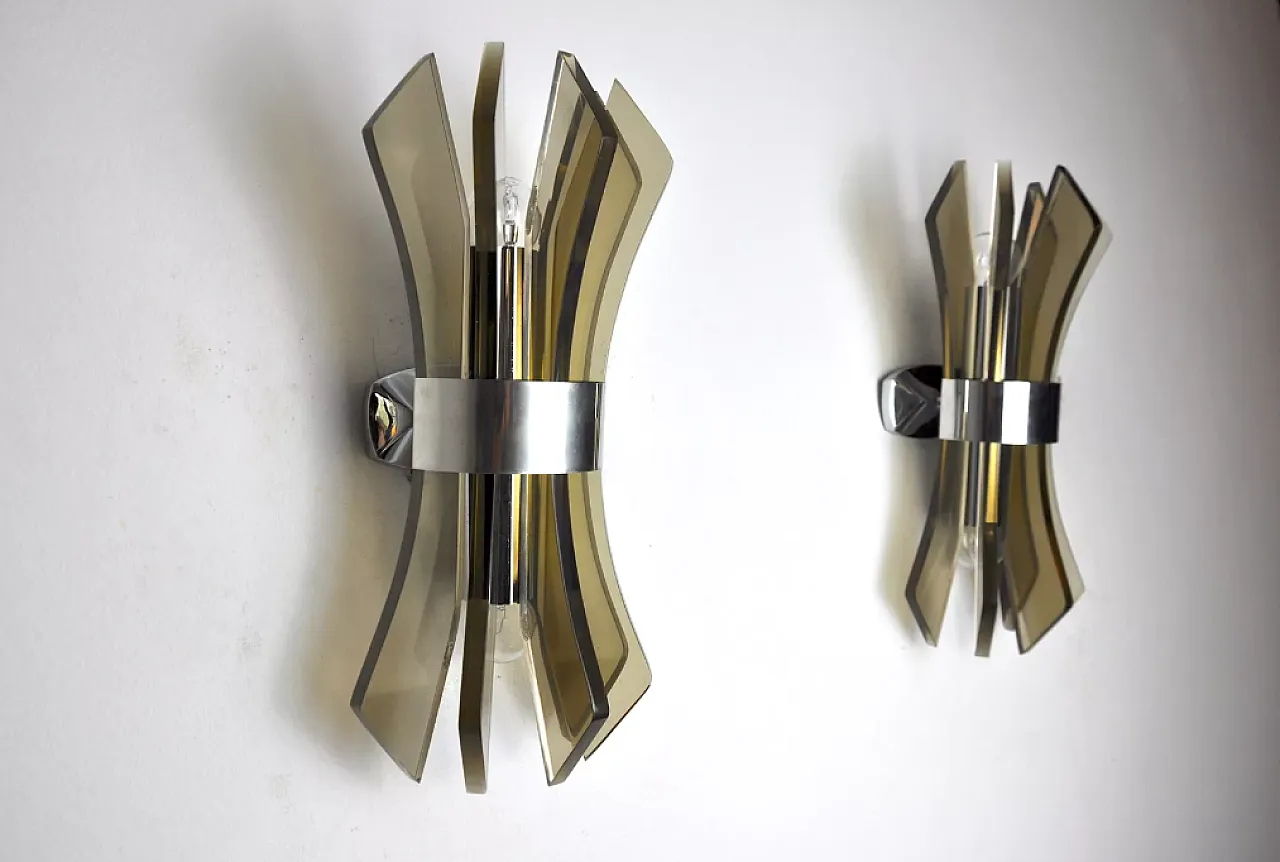 Pair of Veca Bakelite wall lights, 1970s 4