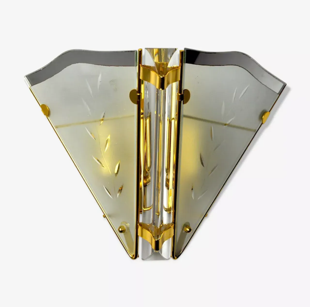 Regency single wall sconce, 1980s 1