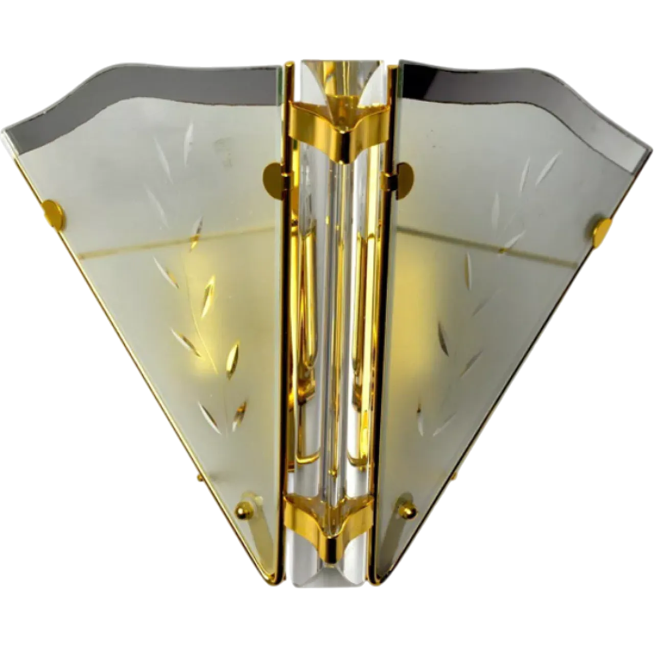 Regency single wall sconce, 1980s 6