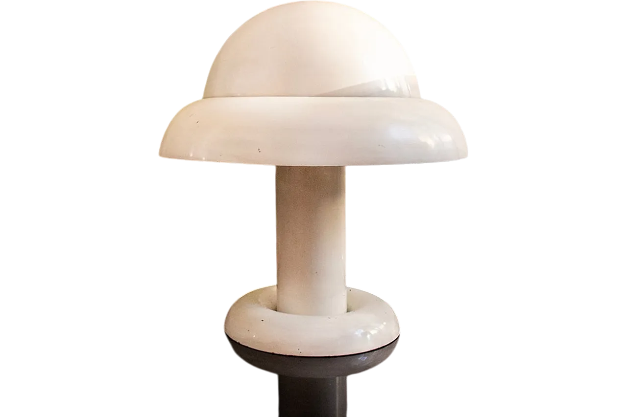 Space Age lacquered metal table lamp, 1960s 5