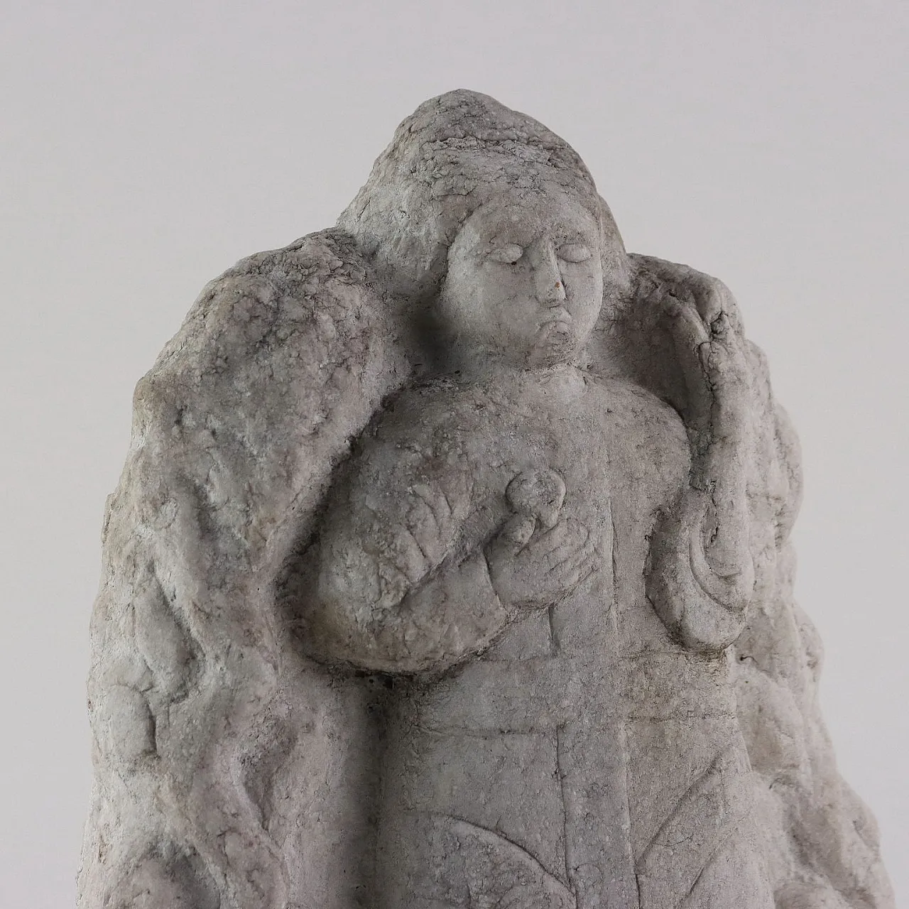 Religious stone sculpture, early 20th century 3