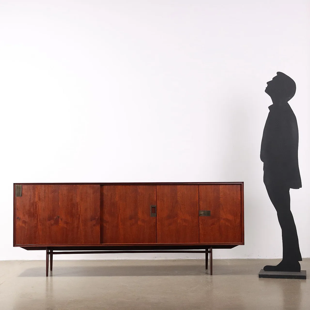 Sideboard by Edmondo Palutari  for Dassi teak, 1960s 2