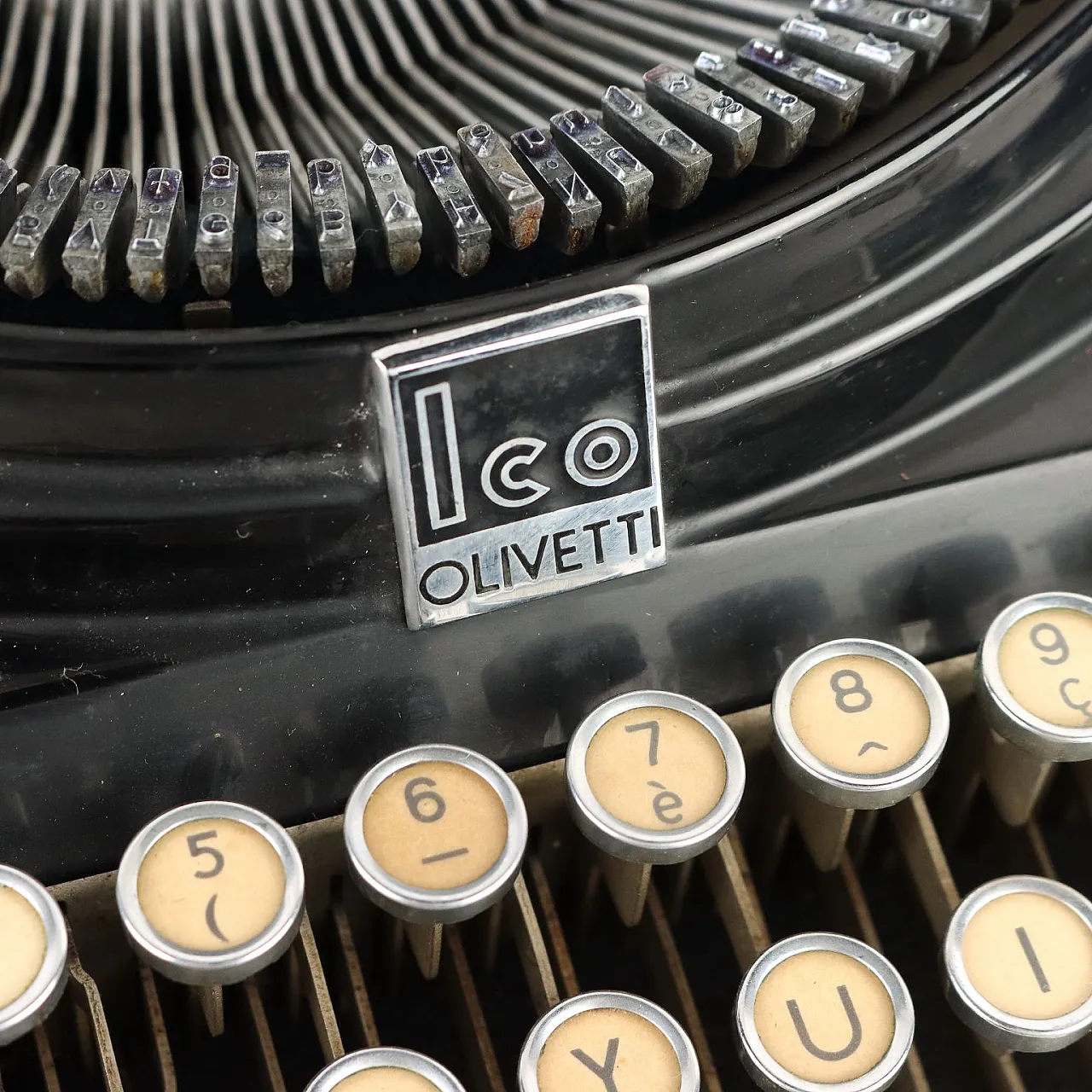 ICO typewriter by Aldo & Adriano Magnelli for Olivetti, 1930s 7