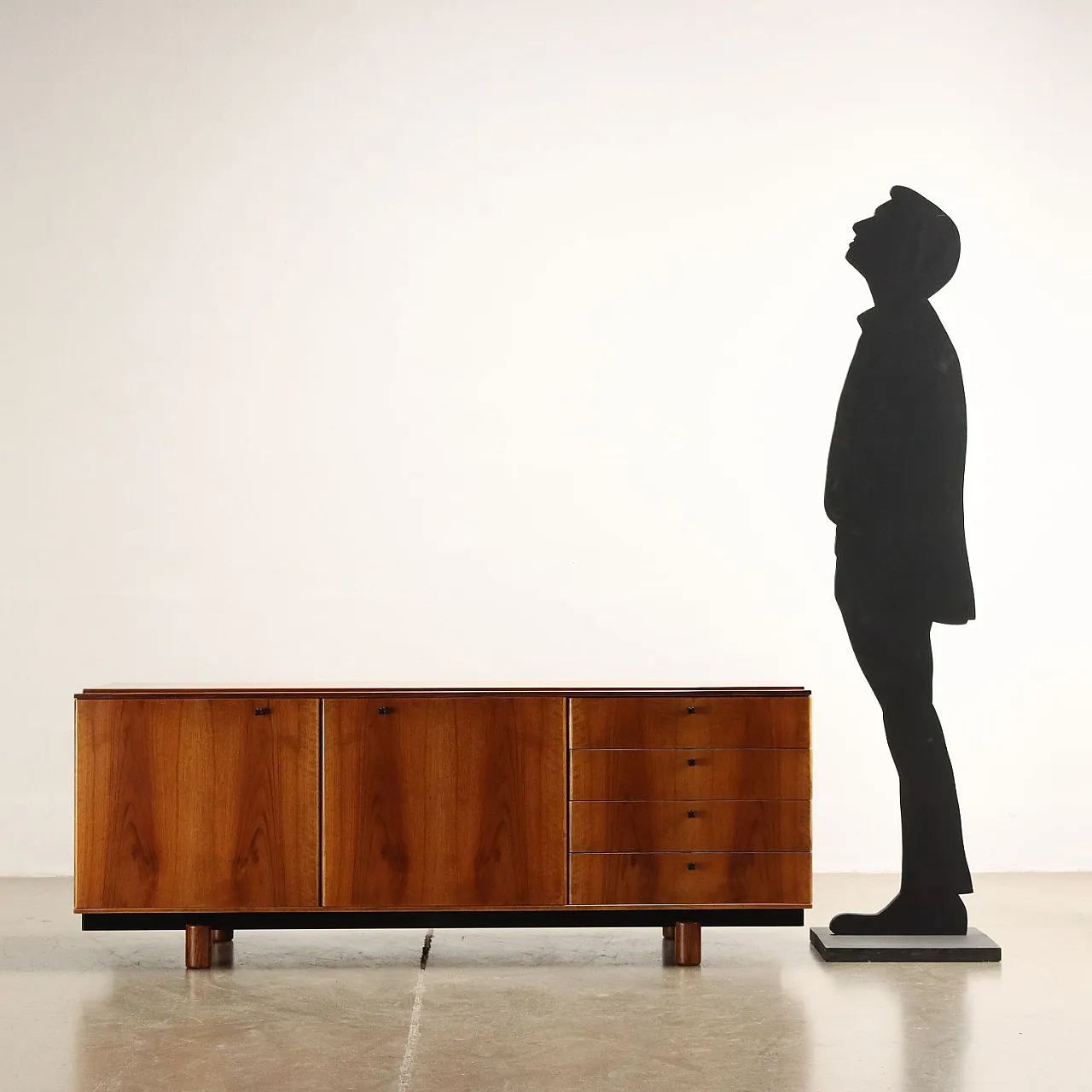 Credenza 809 di Gianfranco Frattini per Bernini, anni '60 2