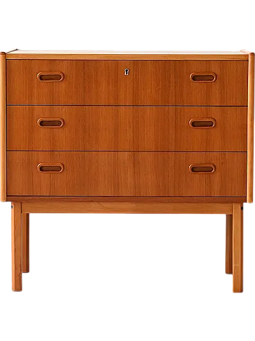 Retro teak chest of drawers