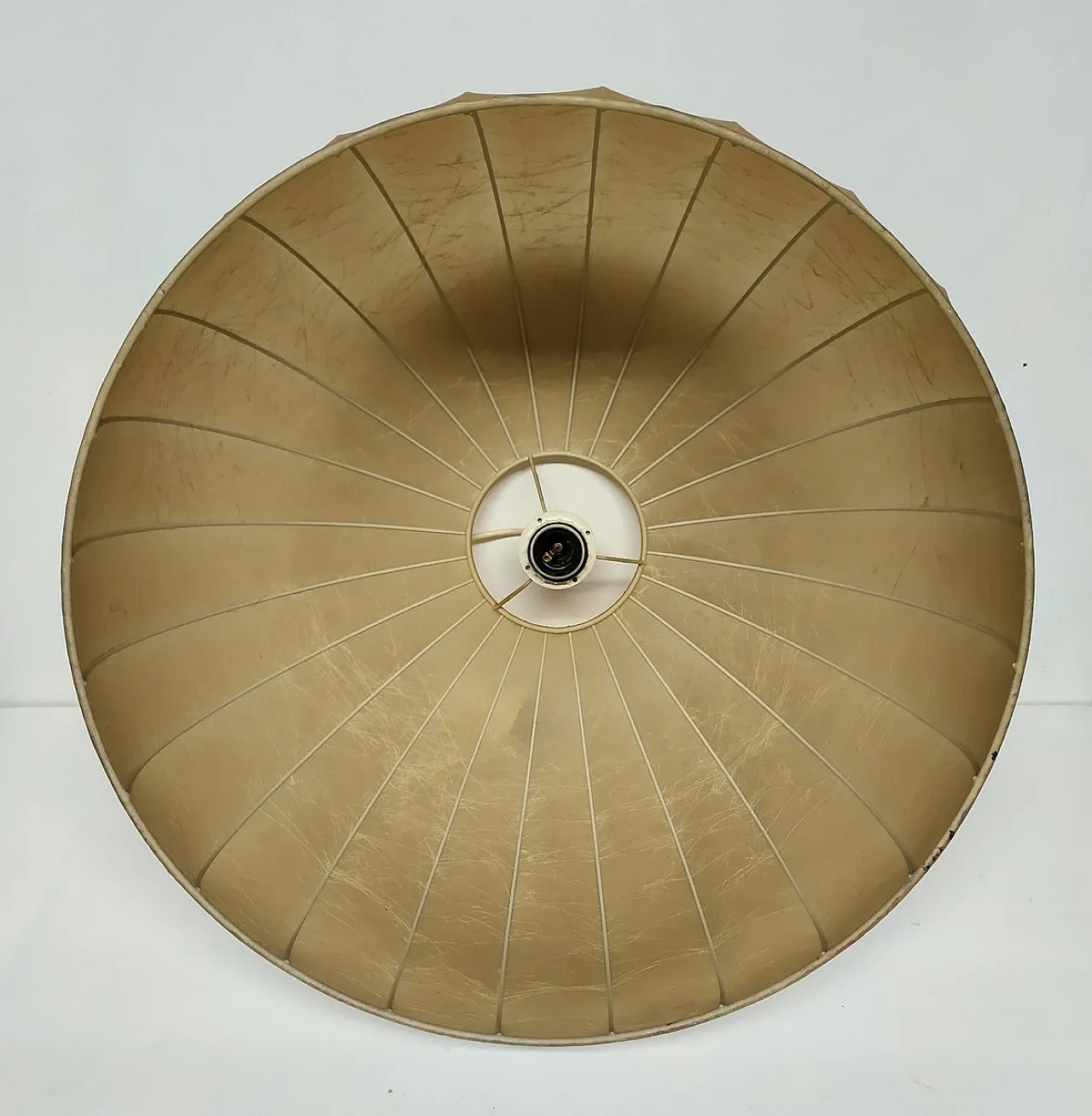 Cocoon pendant lamp attributed to Castiglioni for Flos, 1960s 6