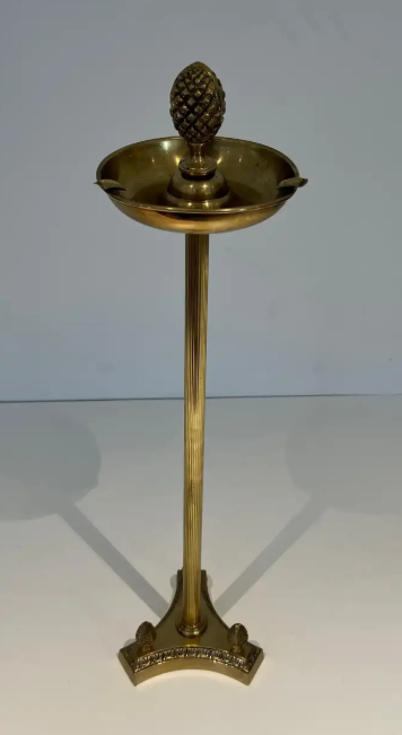 Neoclassical style bronze ashtray in the style of Maison Jansen, 1940s 4