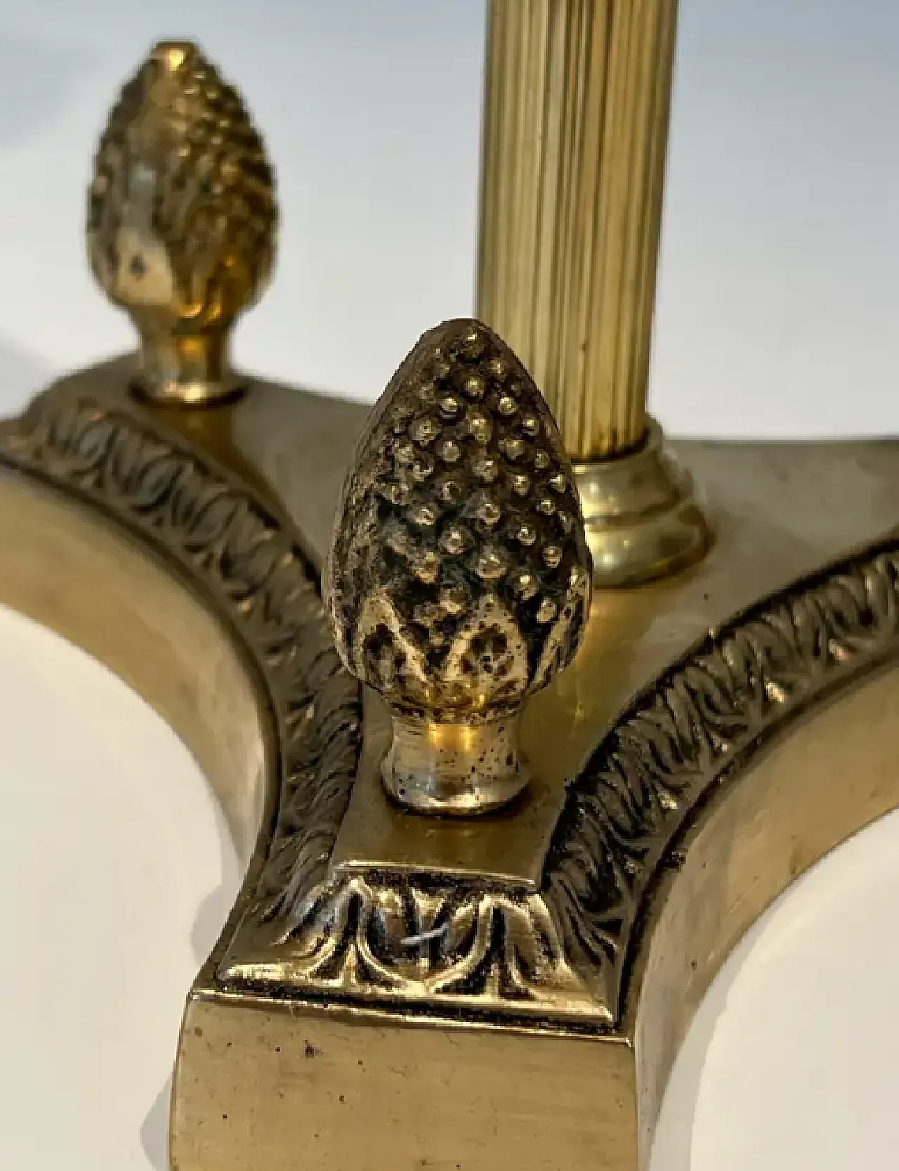 Neoclassical style bronze ashtray in the style of Maison Jansen, 1940s 10